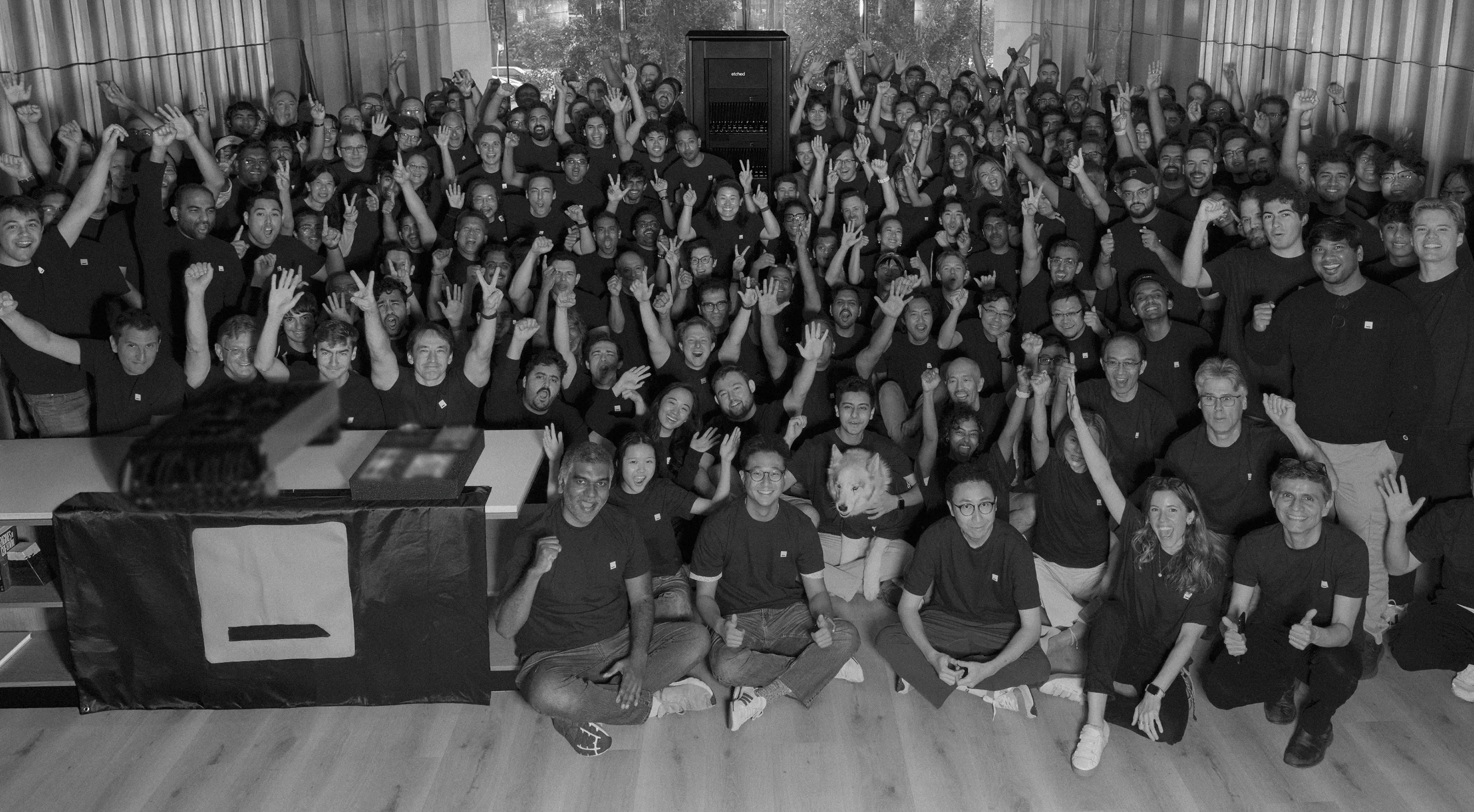 Photo of Etched team